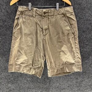 Polo Ralph Lauren Shorts Mens‎ 30 Khaki Chino Flat Front Cotton Casual Classic